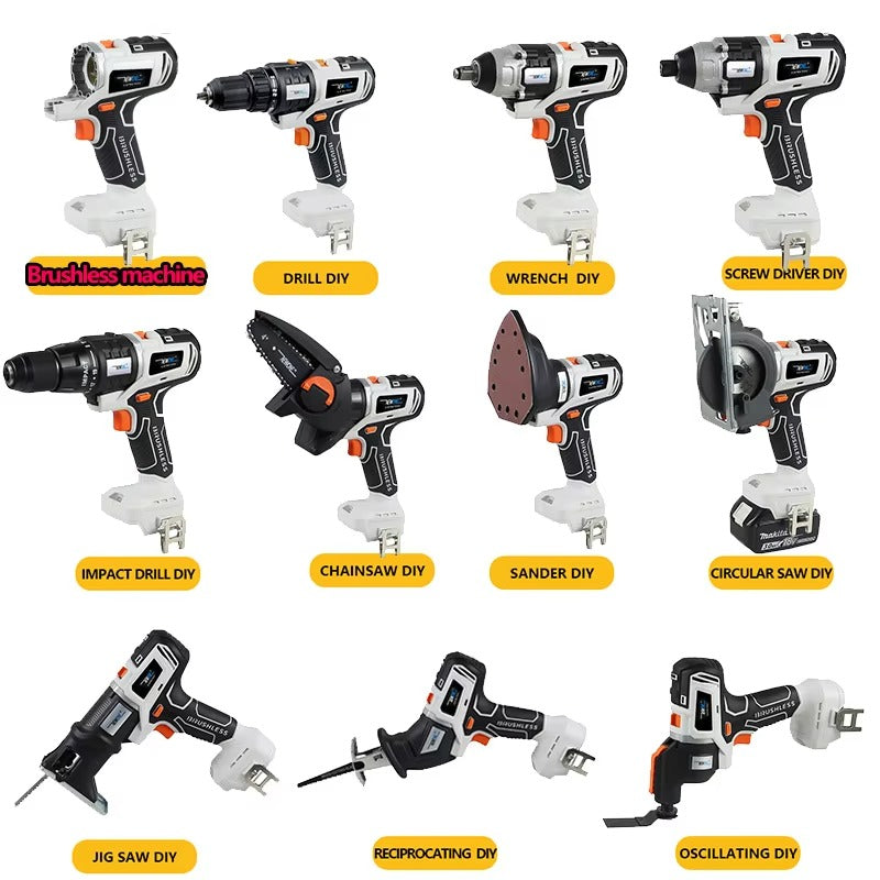 10-in-1 Cordless Power Tool Combo Kit