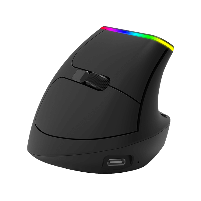 Delux M618DB Vertical Mouse