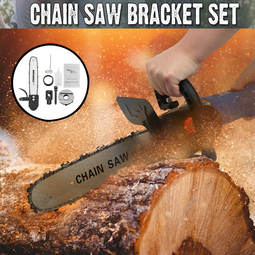 ELECTRIC CHAINSAW STAND BRACKET